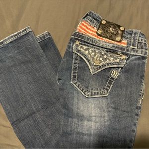 Miss Me American Flag